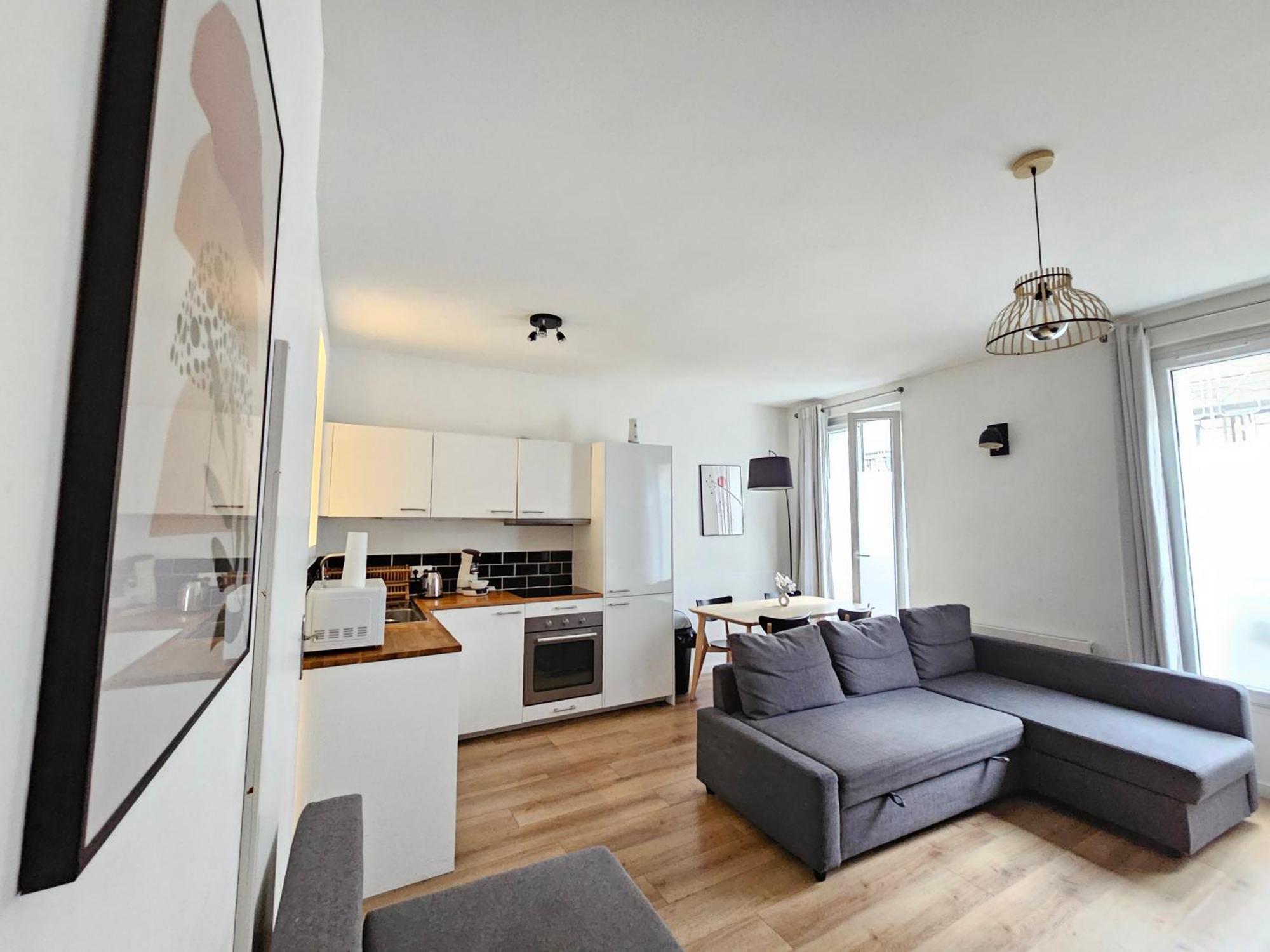 *Appartement Moderne/2 Minutes Du Metro* Saint-Ouen  Zewnętrze zdjęcie
