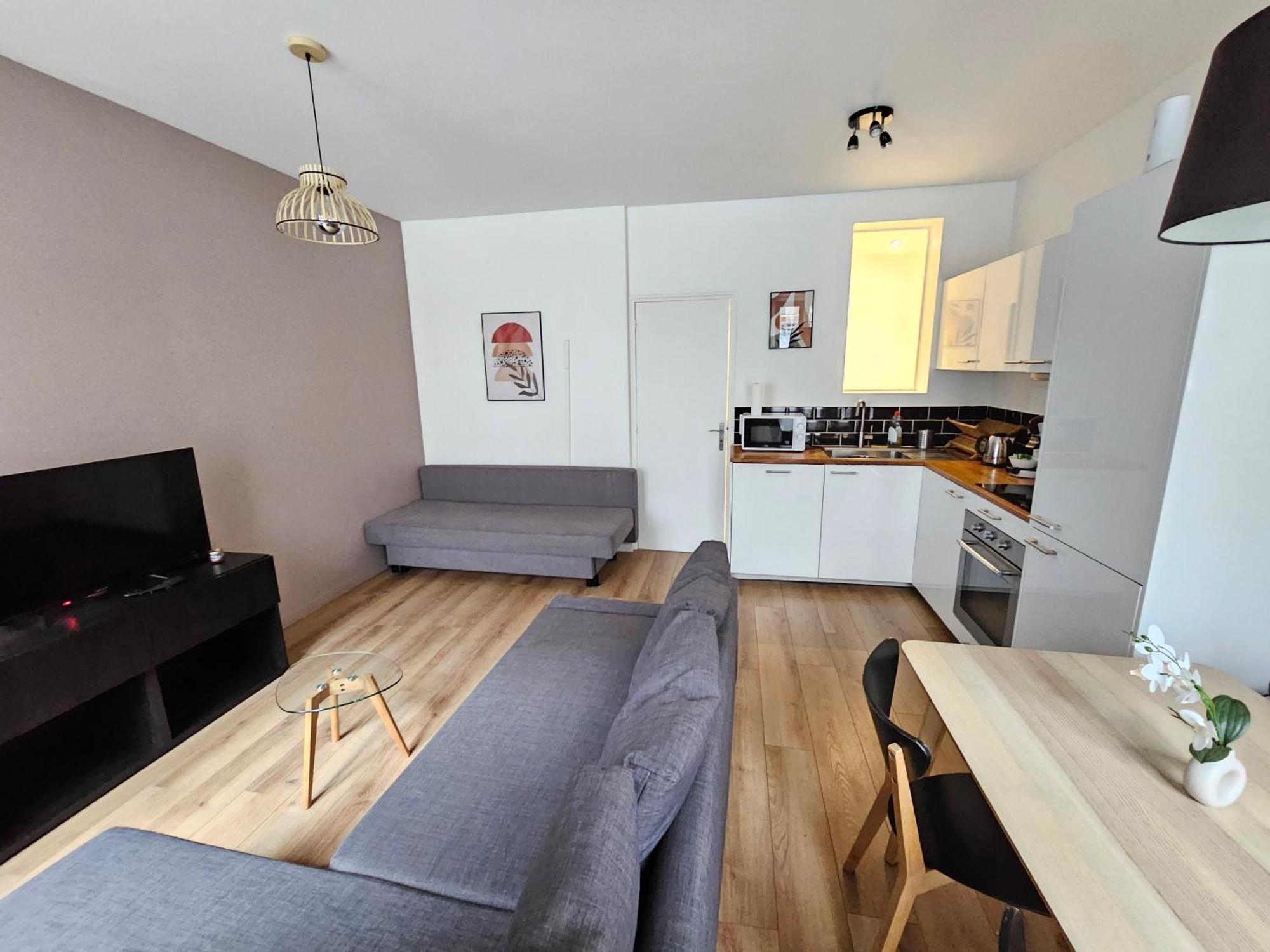 *Appartement Moderne/2 Minutes Du Metro* Saint-Ouen  Zewnętrze zdjęcie
